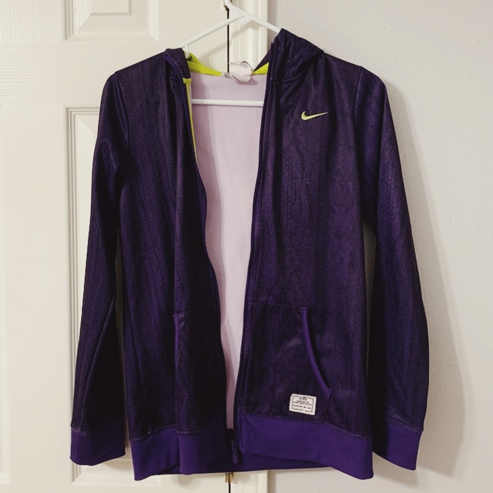 purple nike jacket